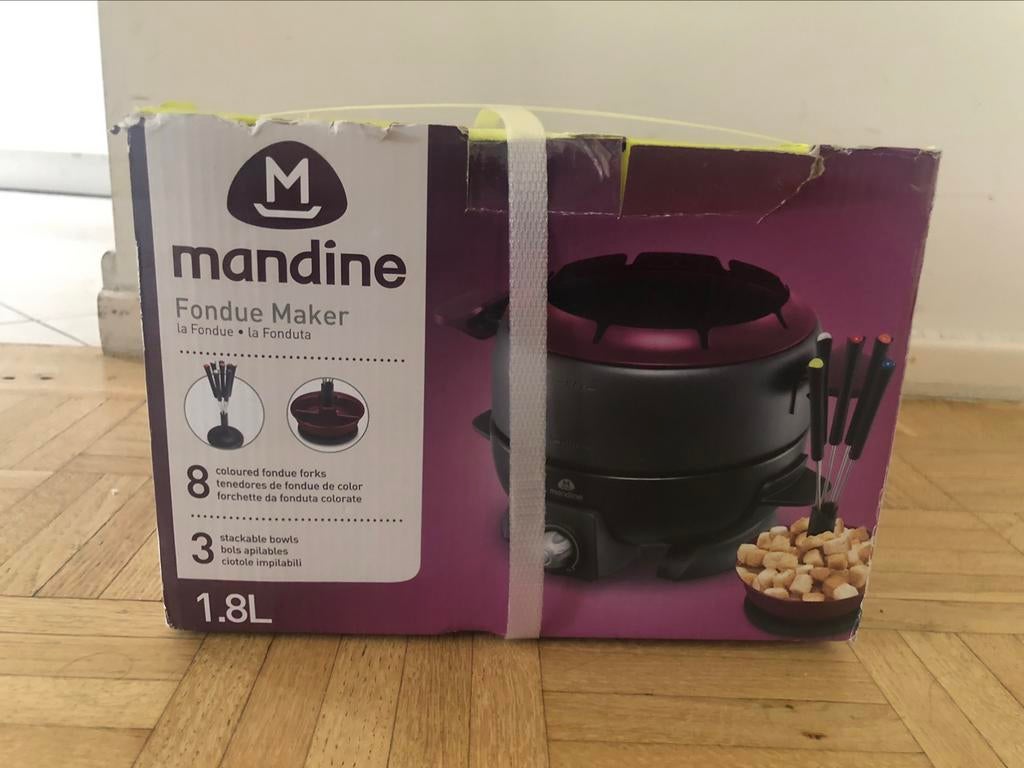 Appareil à fondue Mandine - Neuf dans emballage, Enlèvement, Neuf