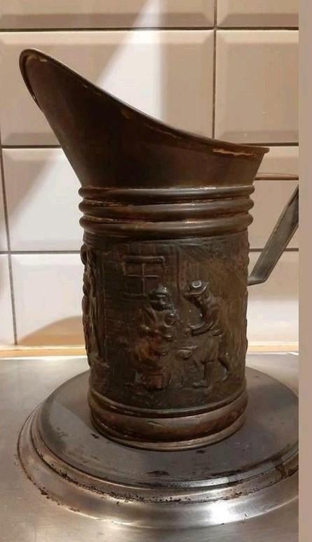 Petit seau à charbon vintage en cuivre !, Enlèvement ou Envoi