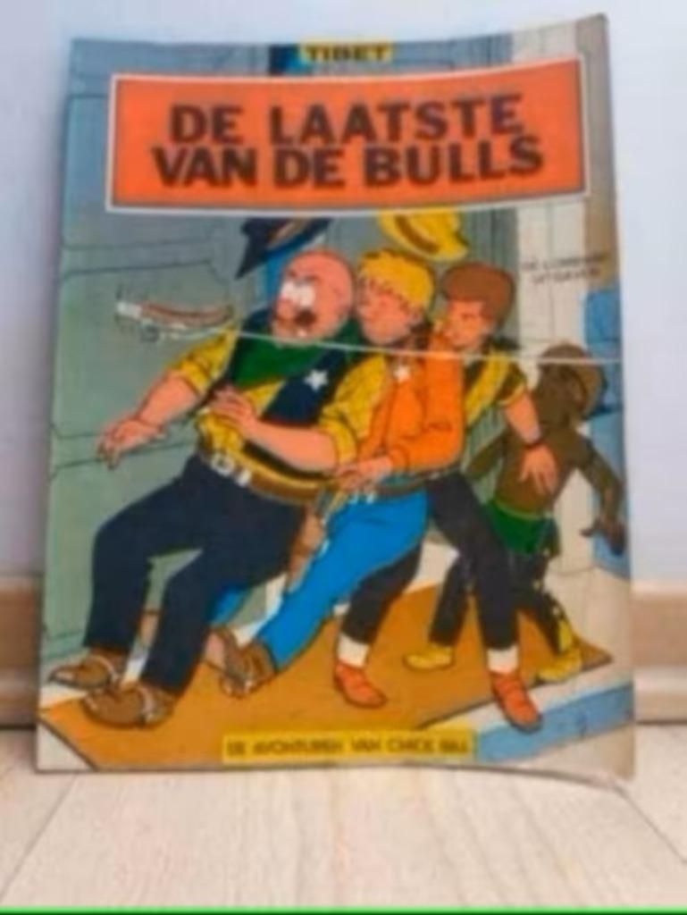 Lot van 11 strips Chick Bill door Tibet - met 4 eerste druk, Meerdere stripboeken, Verzenden, Gelezen, Tibet