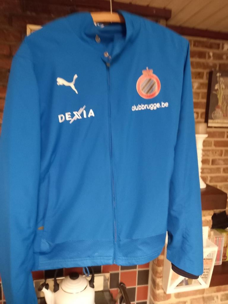 Club brugge jas medium, Kleding | Heren, Sportkleding, Ophalen, Zo goed als nieuw