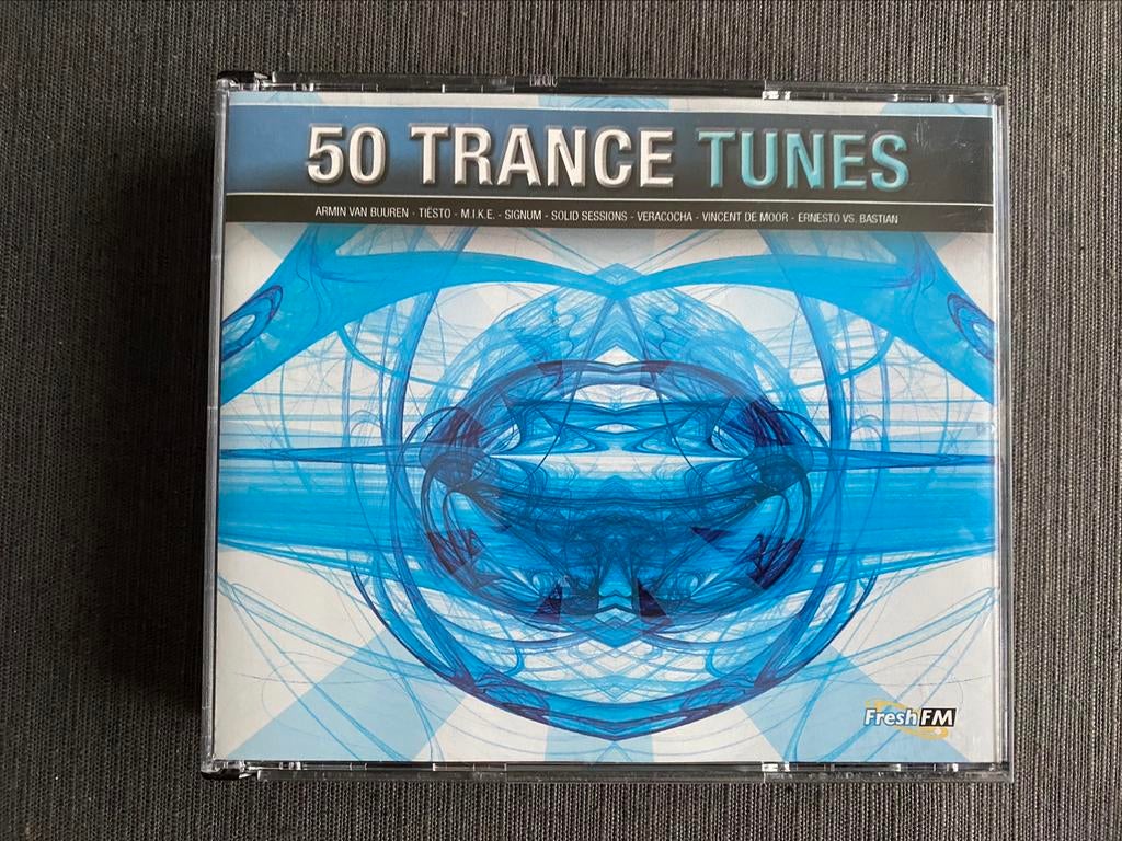 50 trance tunes, Cd's en Dvd's, Cd's | Dance en House, Zo goed als nieuw, Ophalen of Verzenden