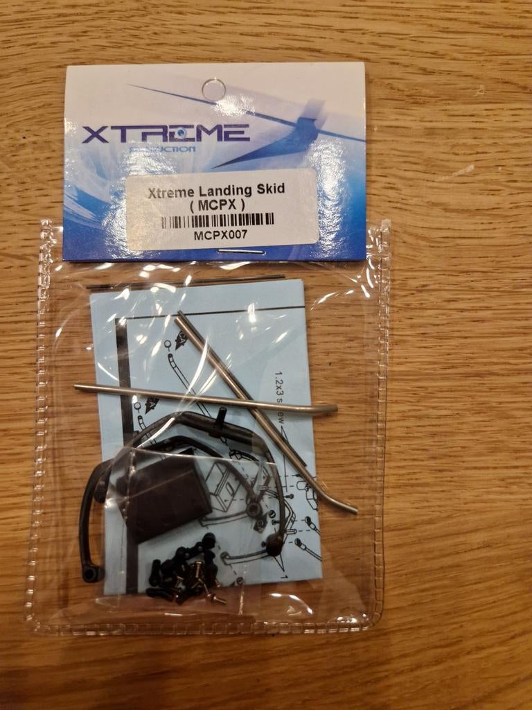 Xtreme landing skid voor Blade MCPX, Ophalen of Verzenden, Nieuw, Elektro, Helikopter