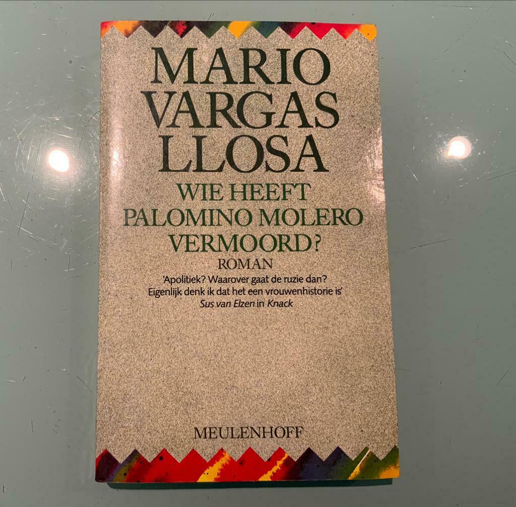 Wie heeft Palomino Molero vermoord? (Mario Vargas Llosa), Boeken, Ophalen of Verzenden, Gelezen, Mario Vargas Llosa
