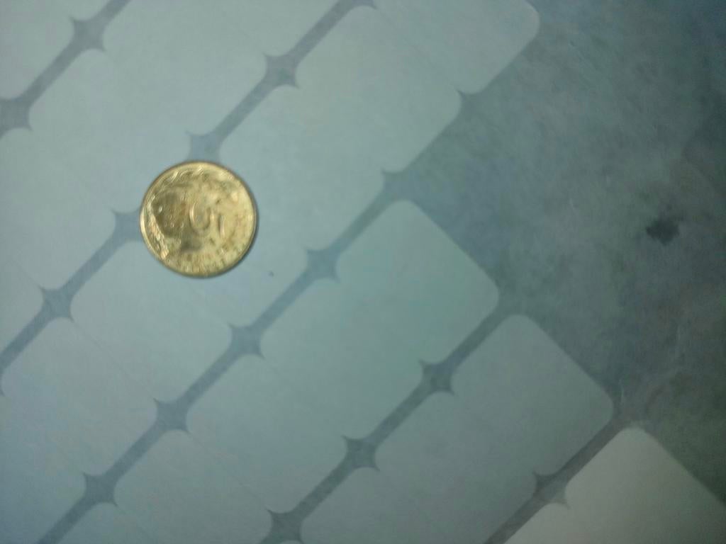 5 centimes Frankrijk 1986, Ophalen