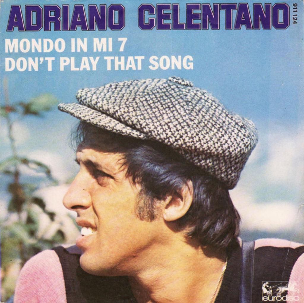 Adriano Celentano‎ — icône de la musique italienne à 45 tou, Enlèvement ou Envoi, Utilisé, 12 pouces
