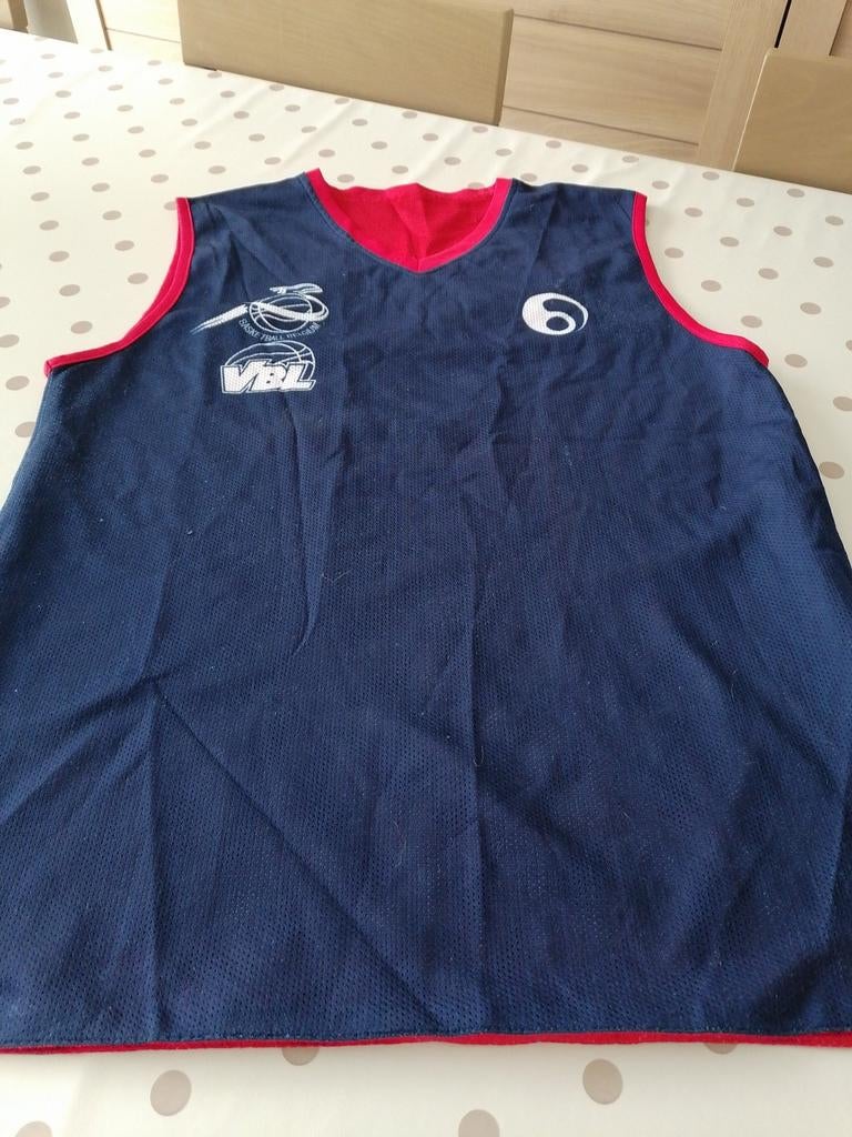 Donkerblauw basketball truitje L - XL, Sport en Fitness, Basketbal, Ophalen of Verzenden, Gebruikt