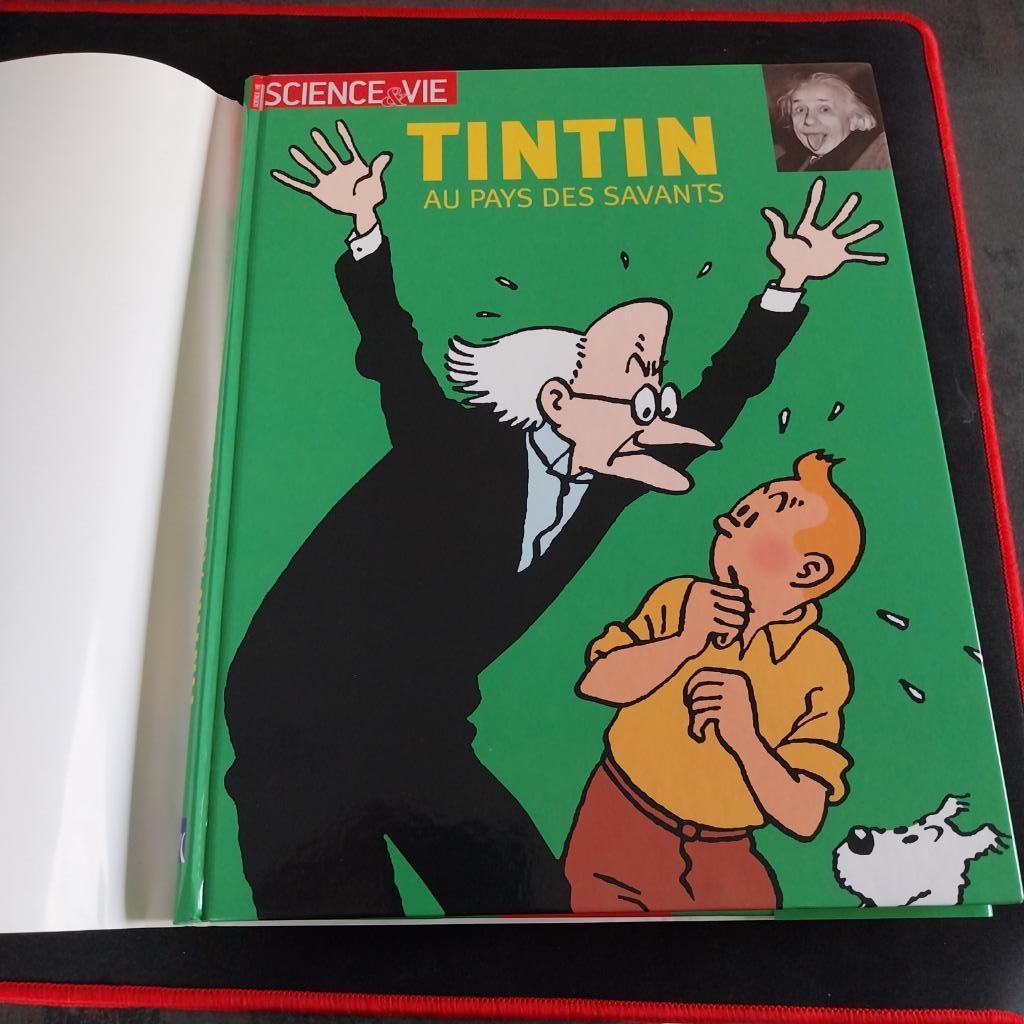 BD- LIVRE TINTIN " TINTIN au pays des SAVANTS", Enlèvement, Tintin, Neuf, Livre ou Jeu