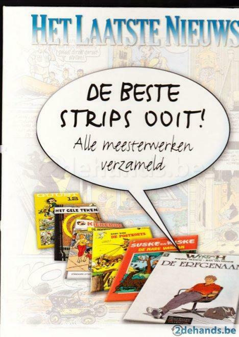 De beste strips ooit verzamelfarde h.c, Une BD, Enlèvement, Utilisé
