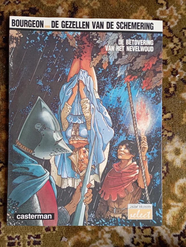 425) Bourgeon de gezellen van de schemering, Boeken, Eén stripboek, Ophalen of Verzenden, Gelezen