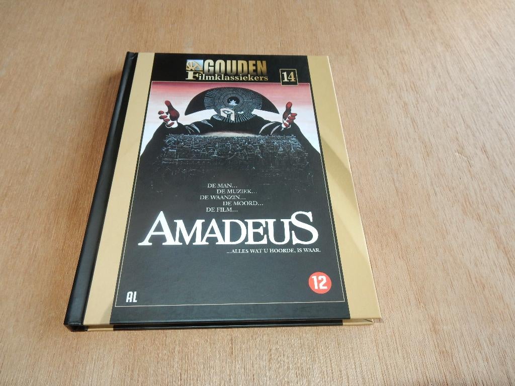 nr.1316- Dvd: amadeus - gouden klassieker- 1984, Vanaf 12 jaar, Ophalen of Verzenden, Zo goed als nieuw, Drama