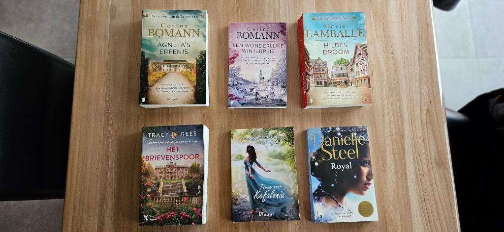 Romans: C Bomann,M Lamballe,T Rees,A Vandongen,D Steel, Ophalen of Verzenden, Nieuw
