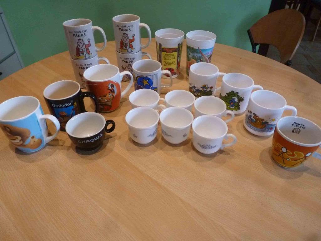vaisselle - tasses variées neuves, Enlèvement ou Envoi, Neuf, Porcelaine, Tasse(s) et/ou soucoupe(s)