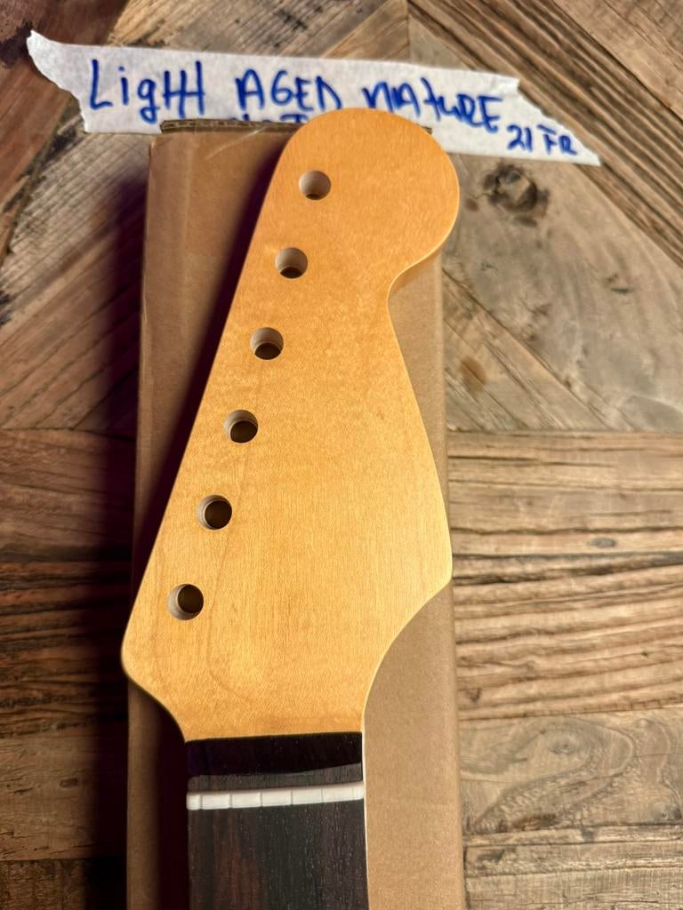 Stratocaster Hals SRV Light Vintage nature”SRV LIGHT VINTAGE, Verzenden, Nieuw, Elektrische gitaar
