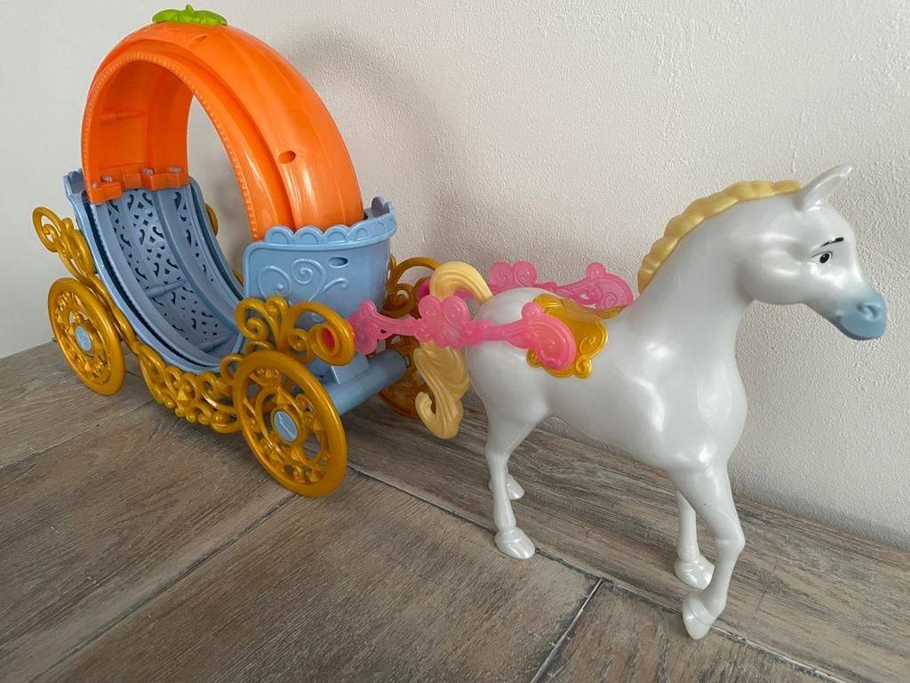 Chariot rotatif avec cheval, Enlèvement, Comme neuf