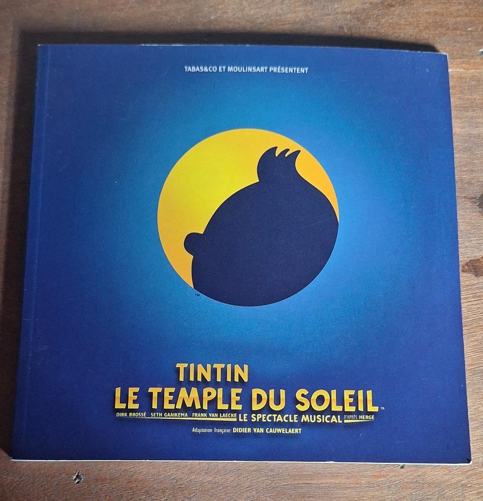 Livre du spectacle Tintin et le temple du soleil, Enlèvement, Tintin, Neuf, Livre ou Jeu