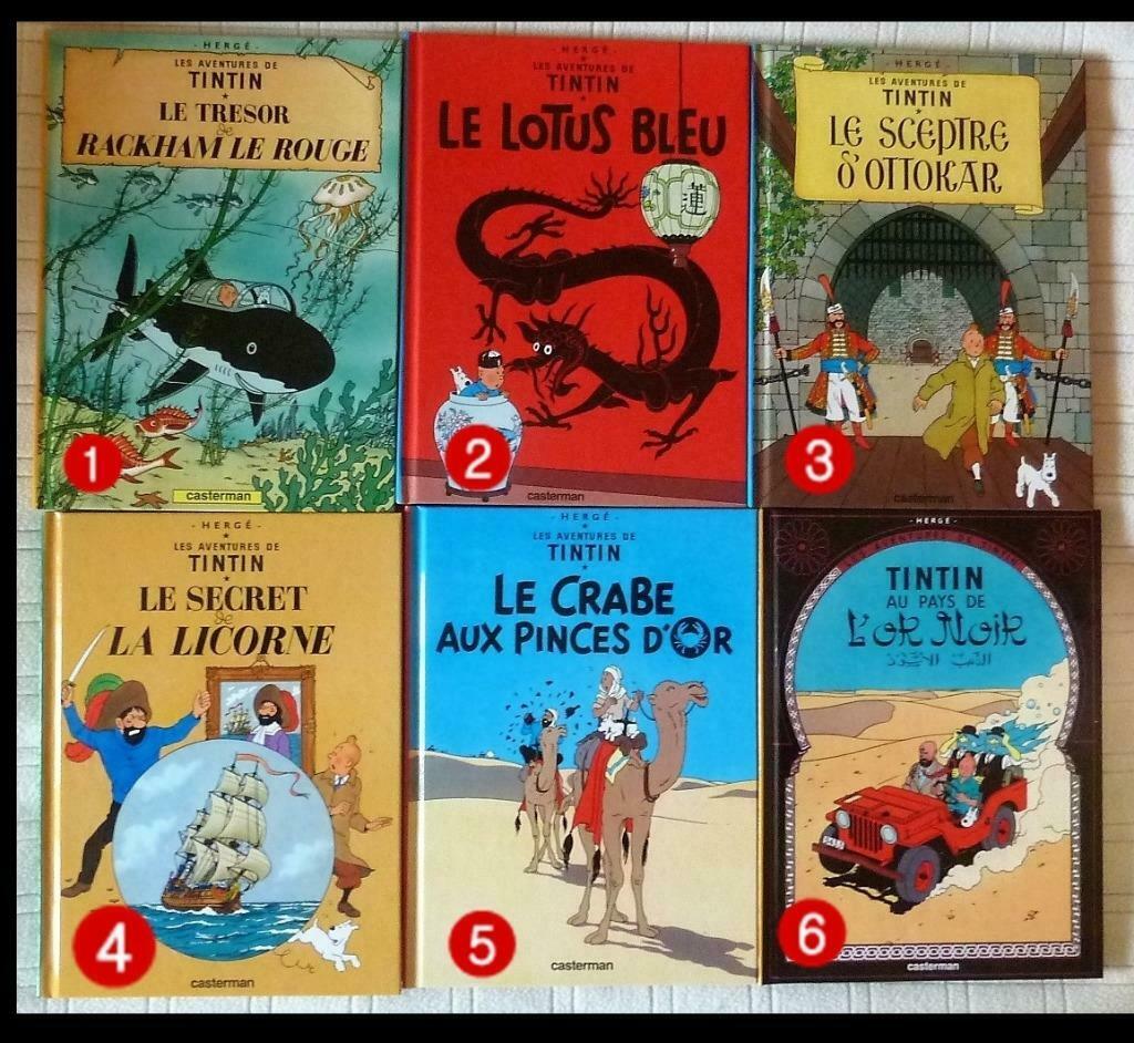 2004   7  album   SERIE COLLECTOR TINTIN 75 ANS, Enlèvement ou Envoi, Tintin, Neuf, Livre ou Jeu