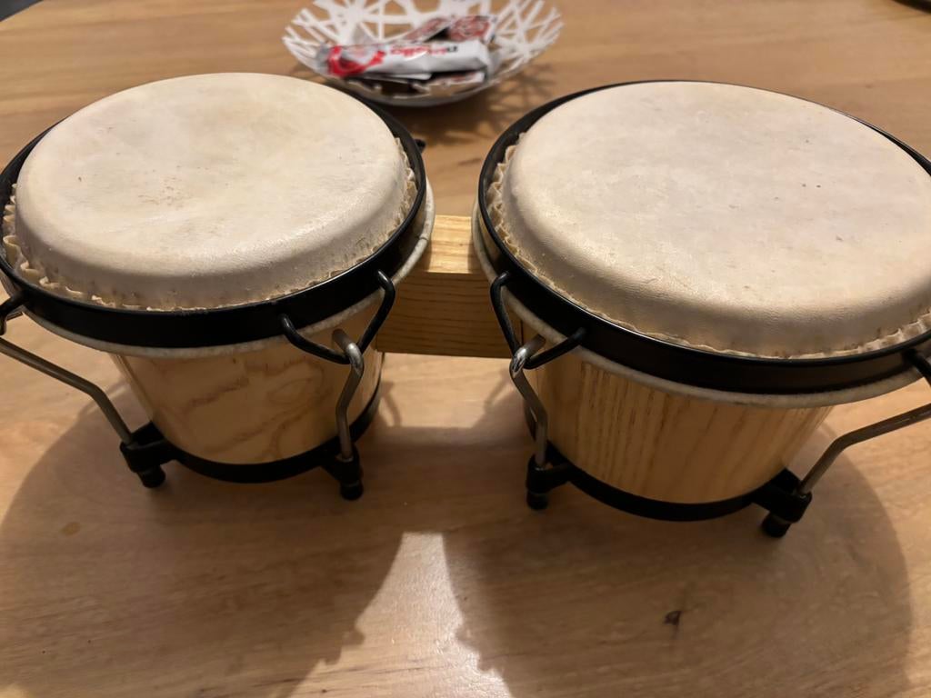 Clifton Bongo Set – Nieuwstaat – In originele doos, Muziek en Instrumenten, Ophalen, Zo goed als nieuw