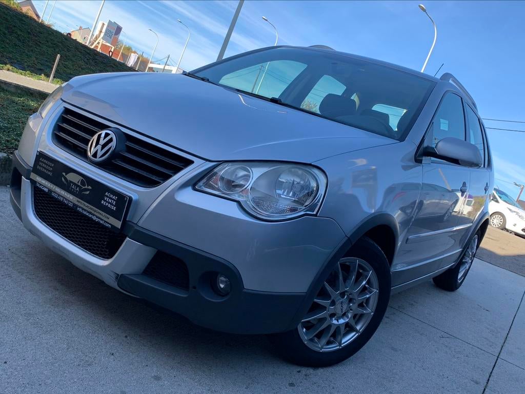 Volkswagen Polo Cross 1.4 TDI **Airco - Jantes - garantie**, Argent ou Gris, Achat, 129 g/km, Entreprise