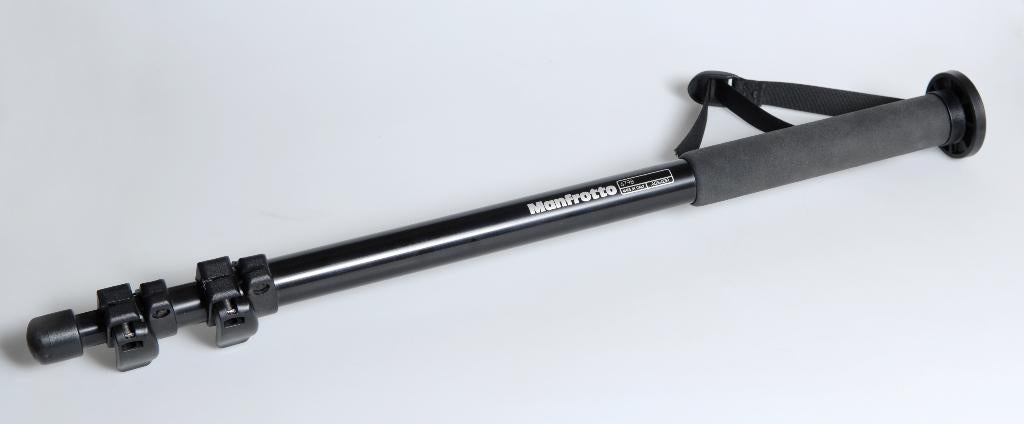 Monopode Manfrotto 679B, TV, Hi-fi & Vidéo, Enlèvement ou Envoi, Utilisé, 150 à 175 cm, Autres types