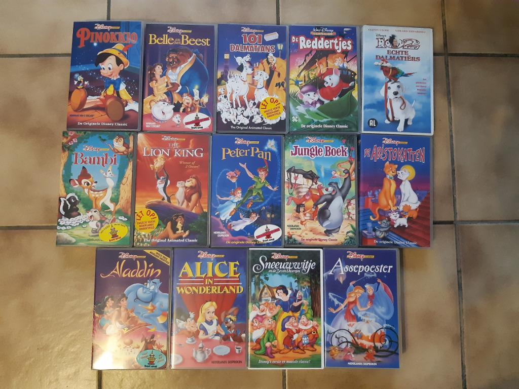 13 vidéo VHS voor 12.00, TV, Hi-fi & Vidéo, Lecteurs vidéo, Enlèvement ou Envoi, Utilisé