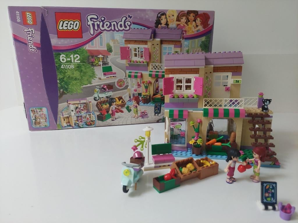 lego friends 41108 heartlake supermarket, Kinderen en Baby's, Speelgoed | Duplo en Lego, Gebruikt, Lego, Complete set, Ophalen