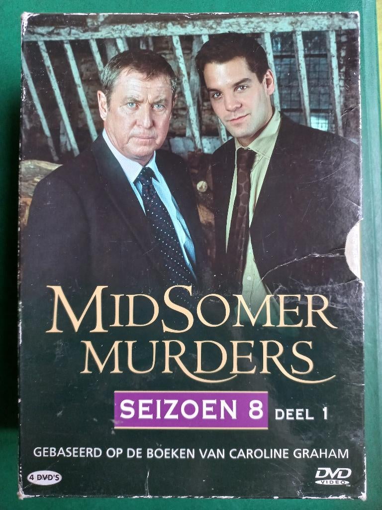 Midsomer Murders - Seizoen 8 - Deel 1 (4 disc), Cd's en Dvd's, Boxset, Ophalen of Verzenden, Zo goed als nieuw, Vanaf 12 jaar