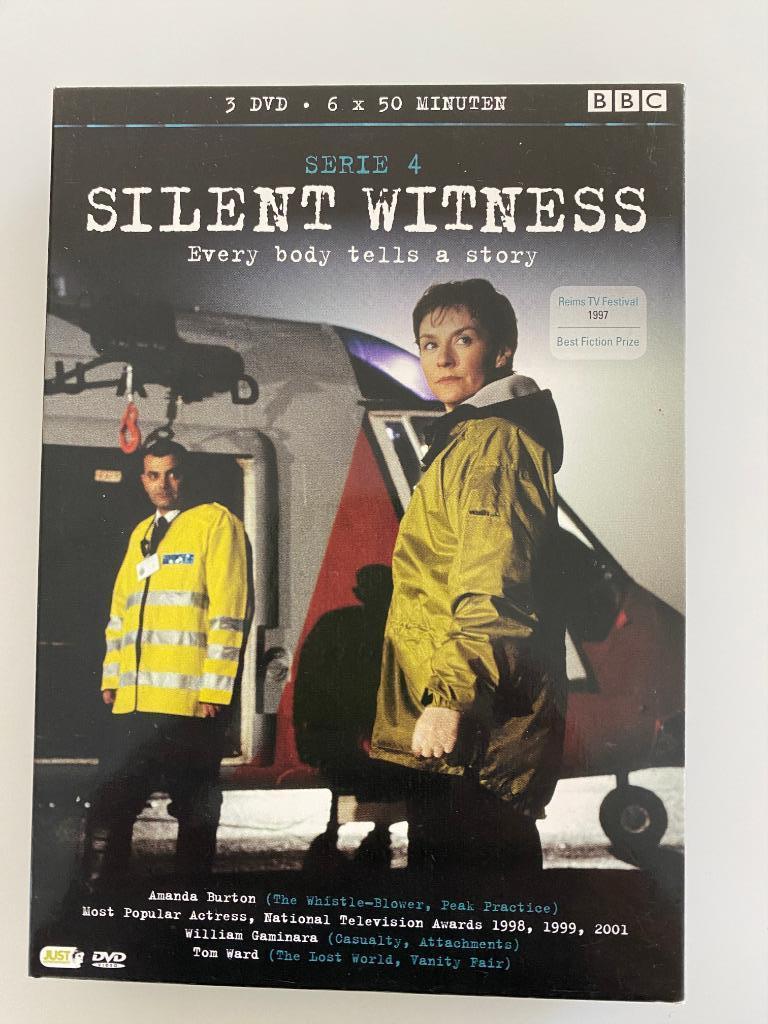 3 DVD Box Silent Witness S4, Alle leeftijden, Boxset, Ophalen of Verzenden, Zo goed als nieuw