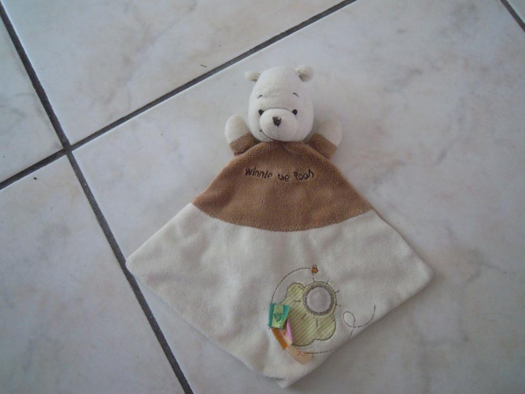 knuffeldoekje winnie de pooh(doos R), Ophalen of Verzenden, Nieuw, Beer
