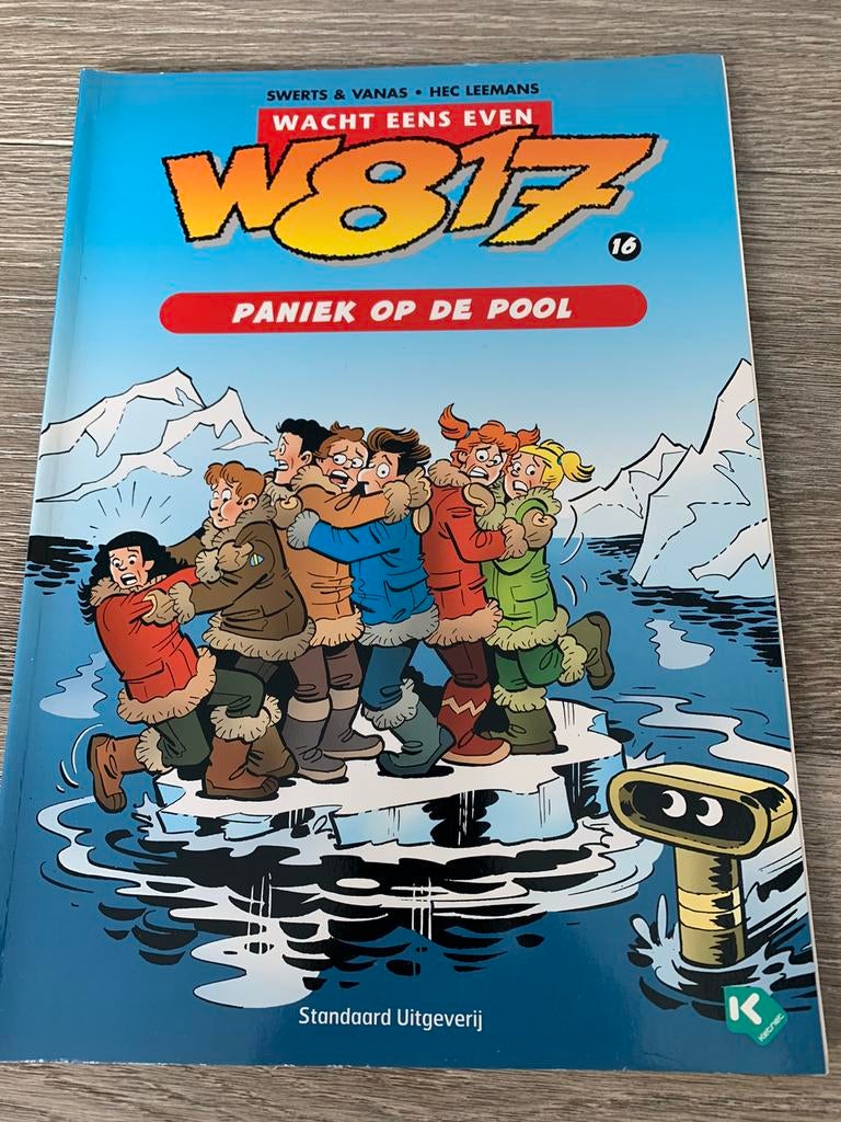 Stripverhaal W817 ‘Paniek op de pool’, Ophalen of Verzenden, Zo goed als nieuw, Swerts & Vanas