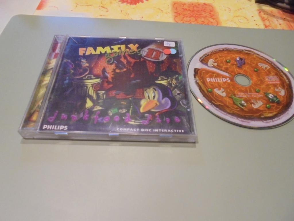 Philips CDI Family games II (compleet), Enlèvement ou Envoi, Utilisé
