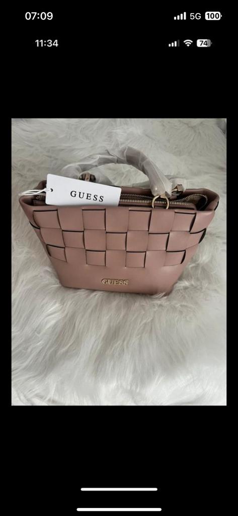Sac à main Guess, Bijoux, Sacs & Beauté, Sacs | Sacs Femme, Enlèvement, Neuf, Rose, Sac à main