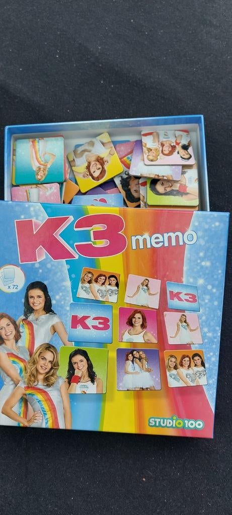 K3 . Memo en puzzel, Ophalen of Verzenden, Zo goed als nieuw