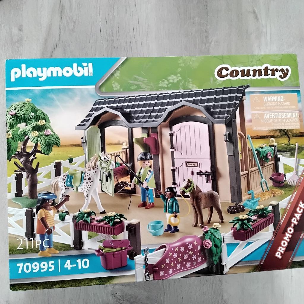 Playmobil NIEUW paardenstal 70995, Ophalen of Verzenden, Nieuw