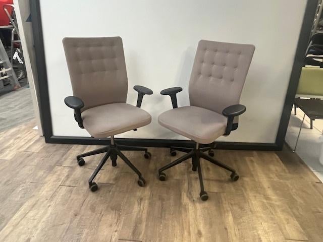 Vitra ID Trim bureaustoel (taupe), Enlèvement ou Envoi, Blanc