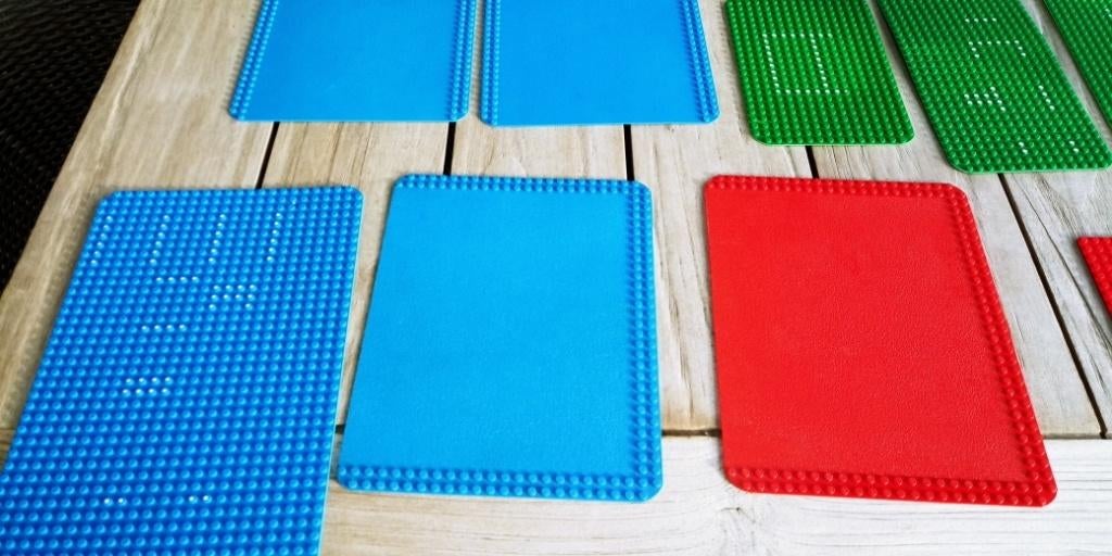 Lego:bouwplaten voor oudere sets, Ophalen of Verzenden, Gebruikt, Complete set, Lego