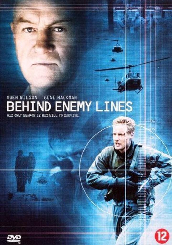 DVD Derrière les lignes ennemies, CD & DVD, DVD | Action, Guerre, Enlèvement ou Envoi