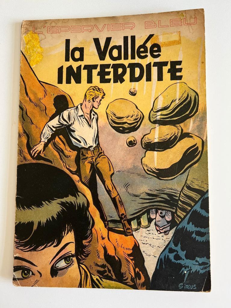 BD L'épervier bleu La Vallée interdite, Enlèvement ou Envoi, Une BD, Utilisé, Sirius