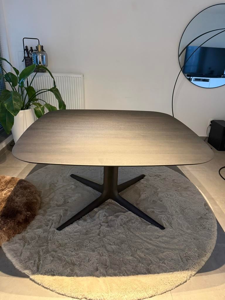 Ethnicraft corto dining table nieuw, Neuf, 100 à 150 cm, Cinq personnes ou plus, Design