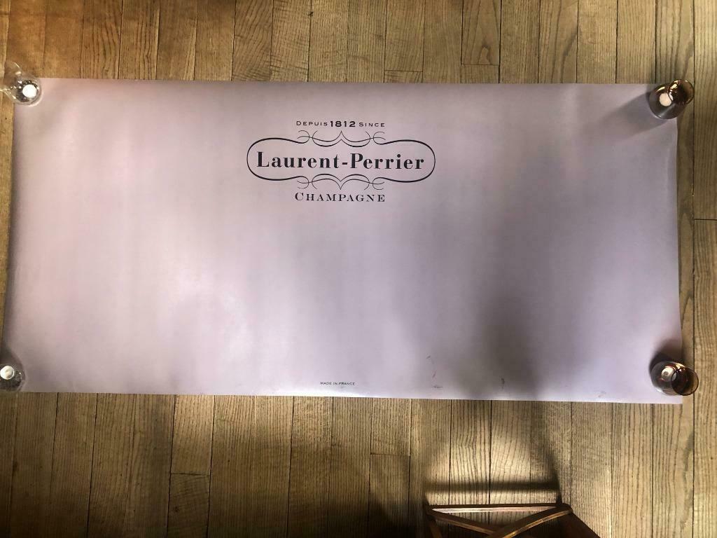 reclameposter LAURENT-PERRIER champagne, Collections, Vins, Utilisé, Champagne, France, Enlèvement ou Envoi