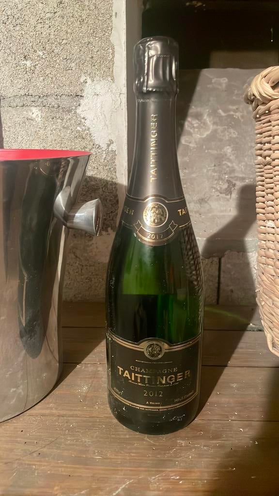 Champagne Taittinger vintage 2012, Collections, Enlèvement ou Envoi, Champagne