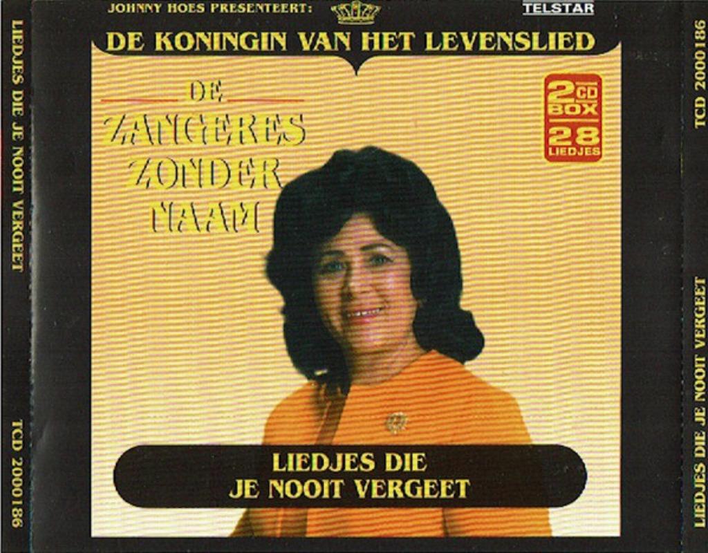 1455 - ZANGERES ZONDER NAAM - LIEDJES DIE JE NOOIT VERGEET, Envoi, Neuf, dans son emballage, Chanson réaliste ou Smartlap
