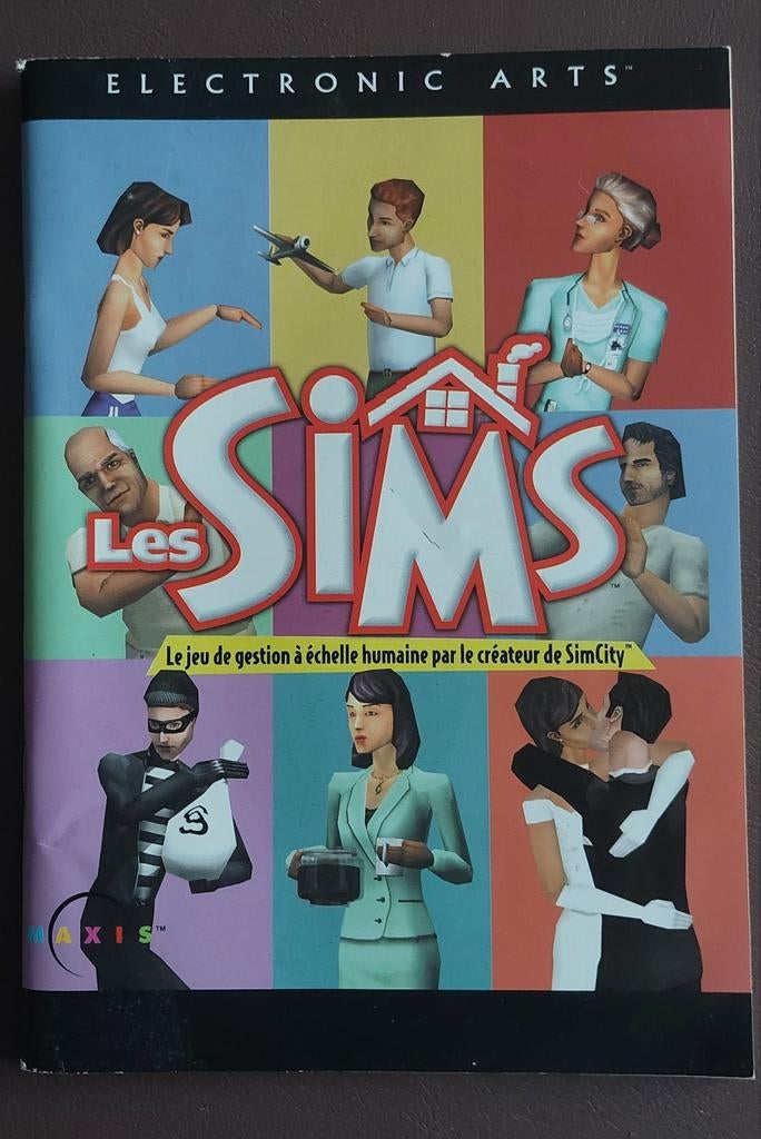 Guide d'instruction Les Sims. Electronic Arts, Ophalen of Verzenden, Zo goed als nieuw
