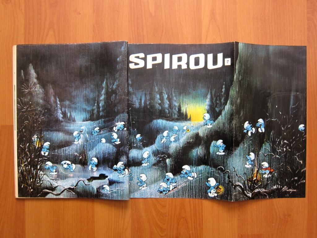 Hebdo Spirou 1392 avec l'almanach du Père Sirius (1964), Enlèvement ou Envoi, Une BD, Utilisé, Sirius