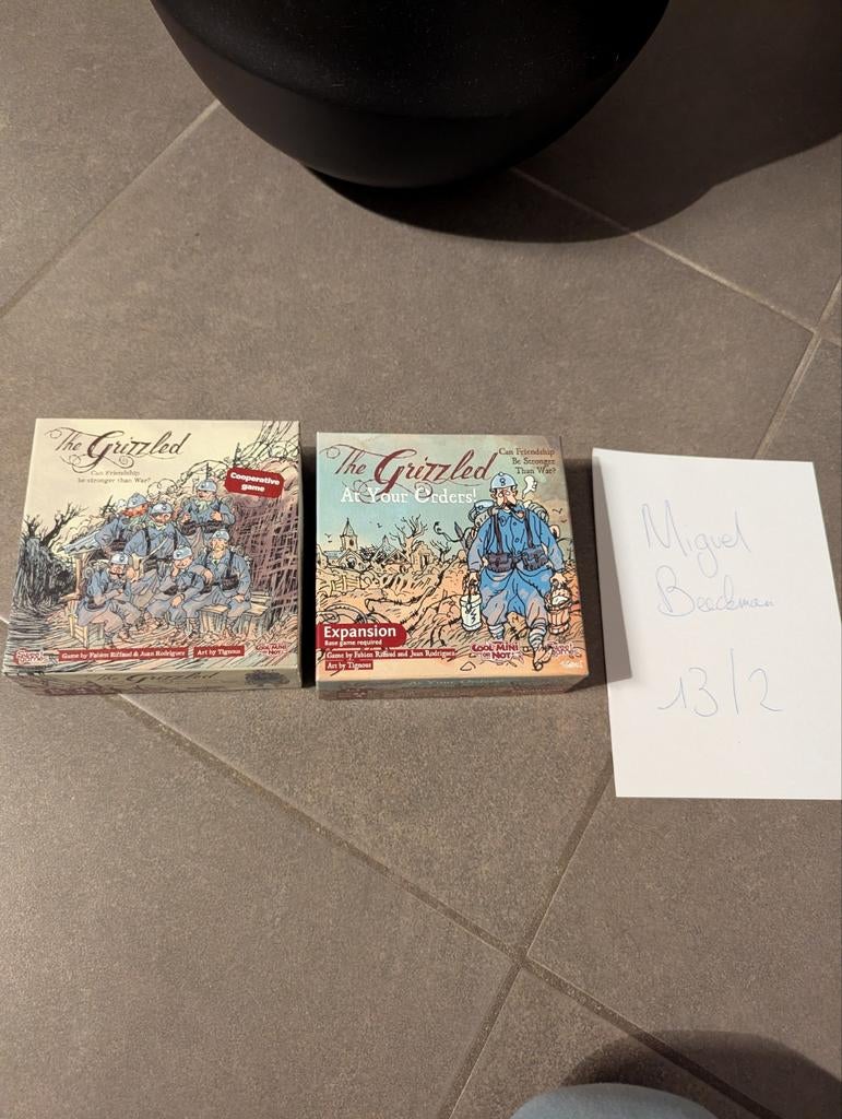 The Grizzled + exp At your Orders, Hobby en Vrije tijd, Ophalen of Verzenden