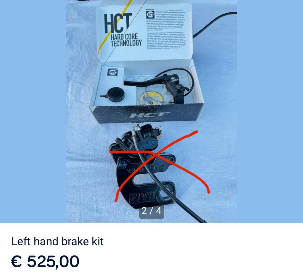 Left hand brake kit Magura HC1, Ophalen, Nieuw