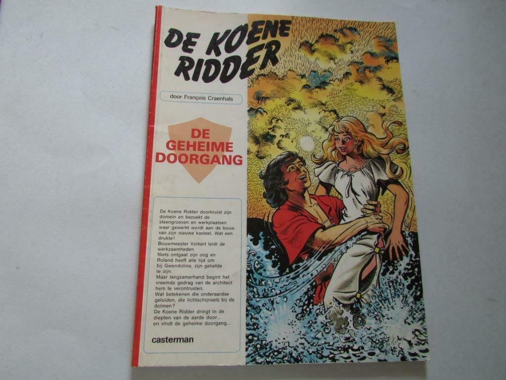 DE Koene Ridder, De Geheime doorgang, Une BD, Envoi, Utilisé