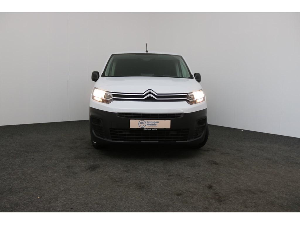 Citroen Berlingo Van 1.5D LICHTE VRACHT 3-ZIT *DAB*CARPLAY*, Auto's, Citroën, Xenon verlichting, 75 kW, Monovolume, Wit