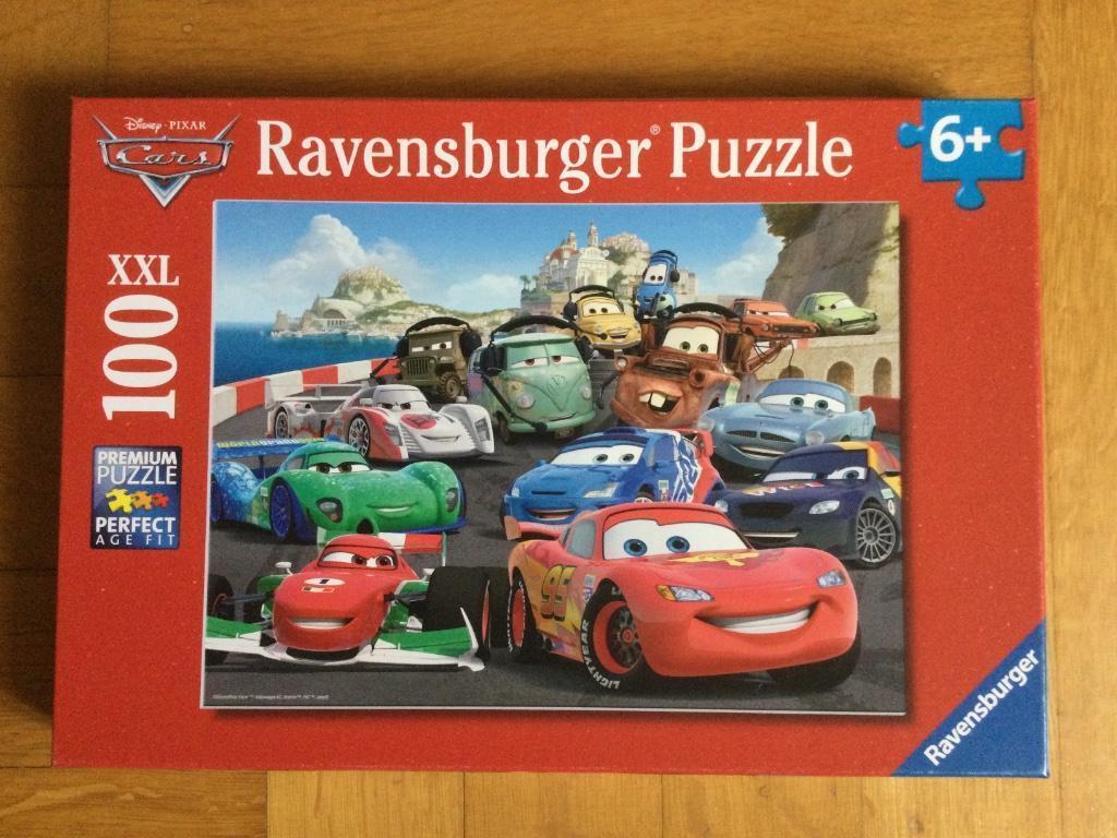 Pixar Cars Premium Puzzel 100 XXL Ravensburger, Ophalen, Meer dan 50 stukjes, Zo goed als nieuw, 6 jaar of ouder