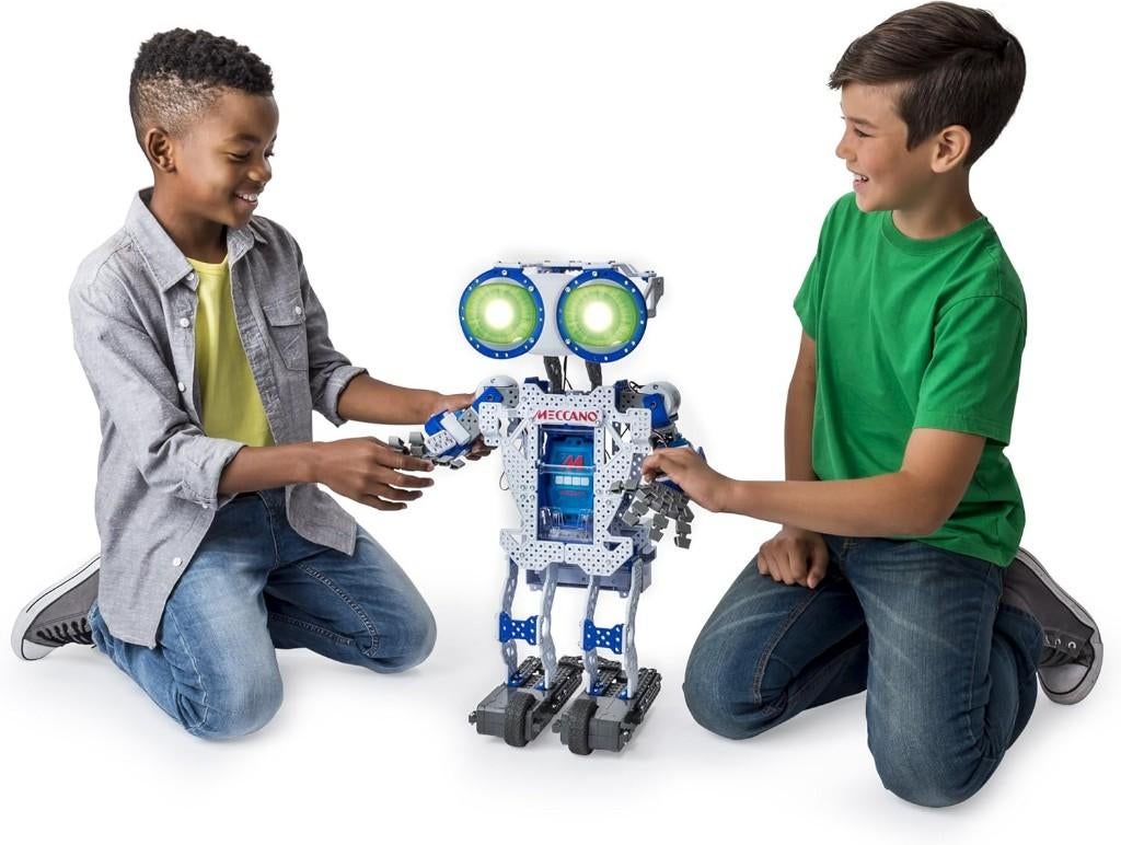 Meccano robot Meccanoid 2.0, doos 16402, kan bewegen, Enlèvement ou Envoi, Utilisé, Puzzles, Sonore