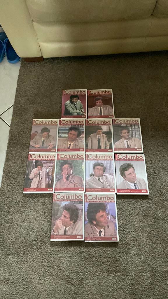 Lot van 12 dvd colombo in uitstekende staat, Nieuw